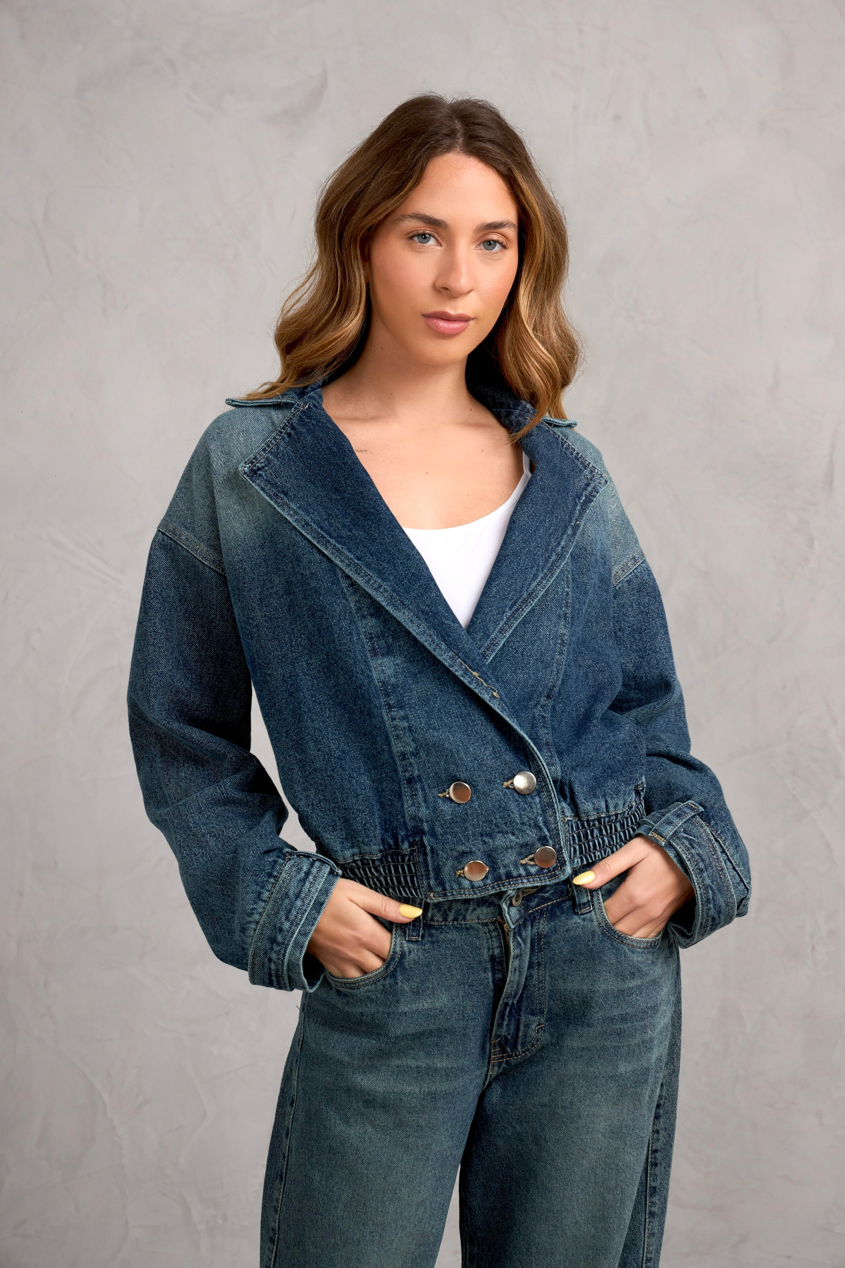 Casaca Denim Kane - Contaminado