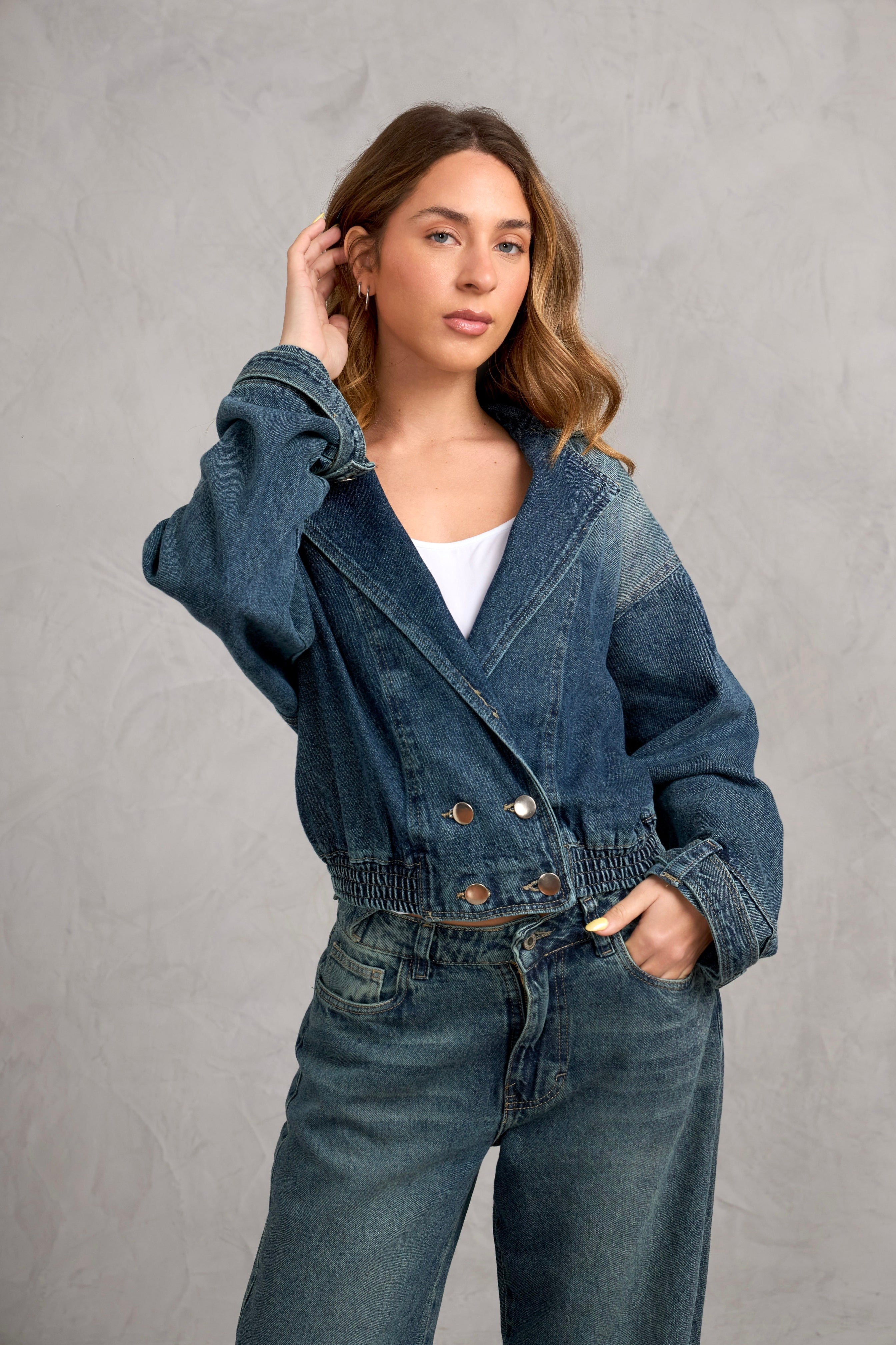 Casaca Denim Kane - Contaminado