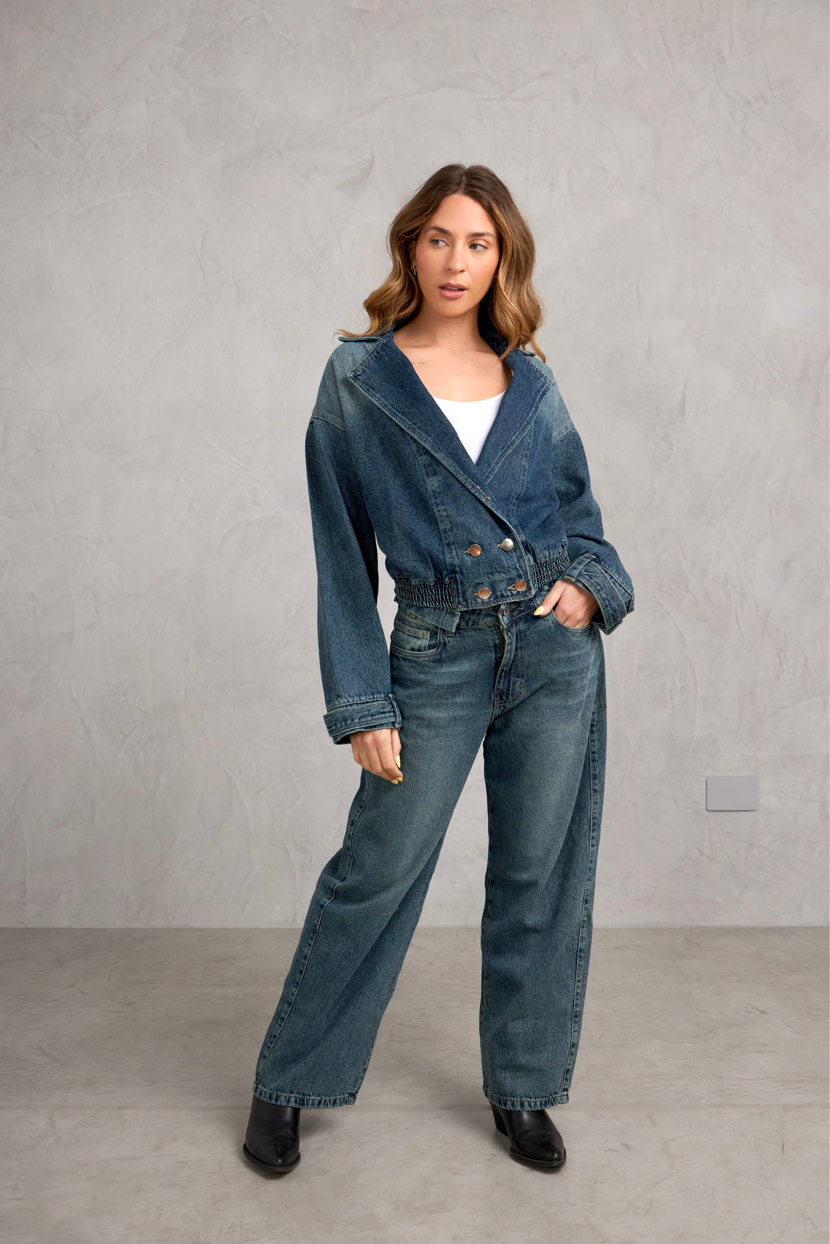 Casaca Denim Kane - Contaminado