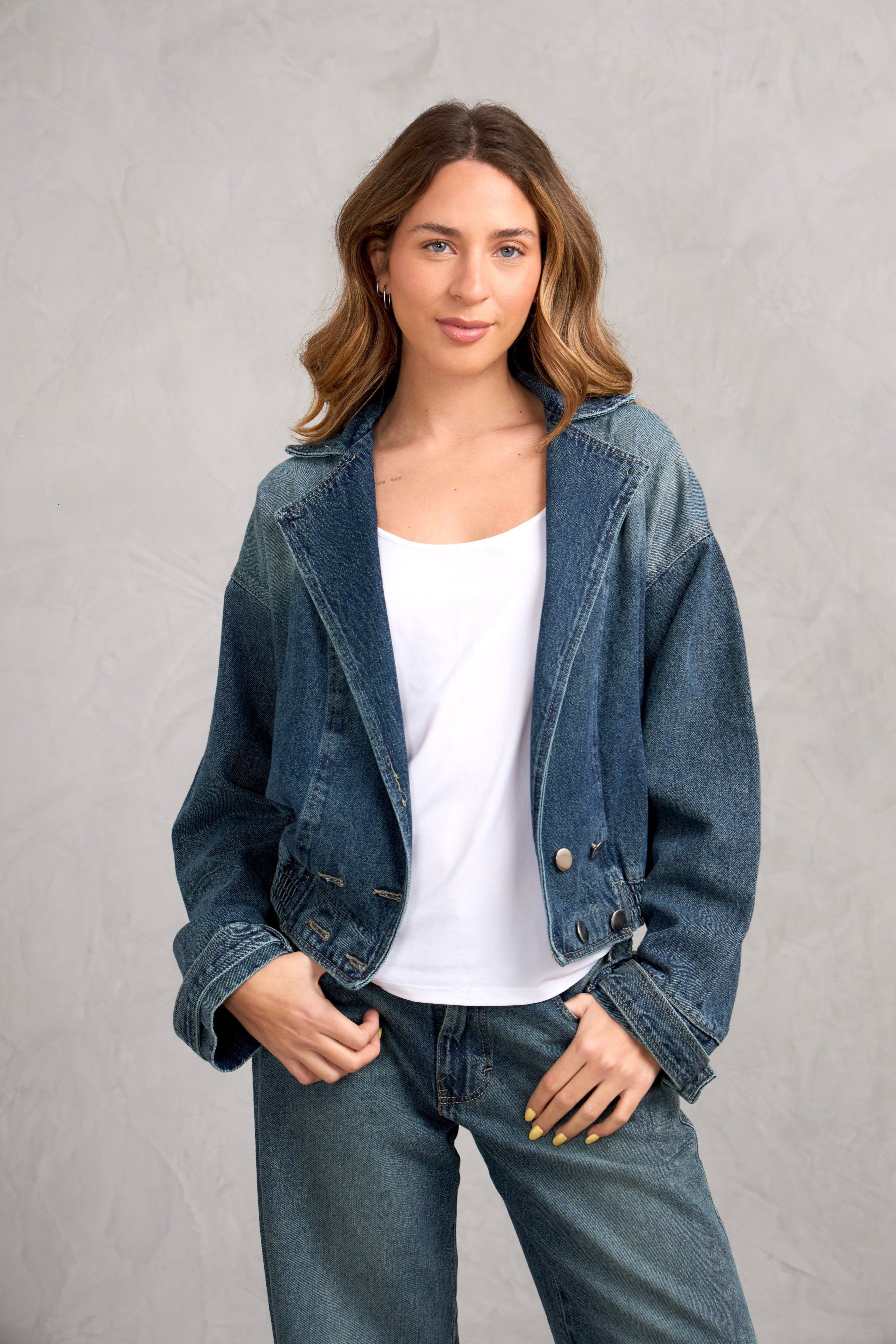 Casaca Denim Kane - Contaminado