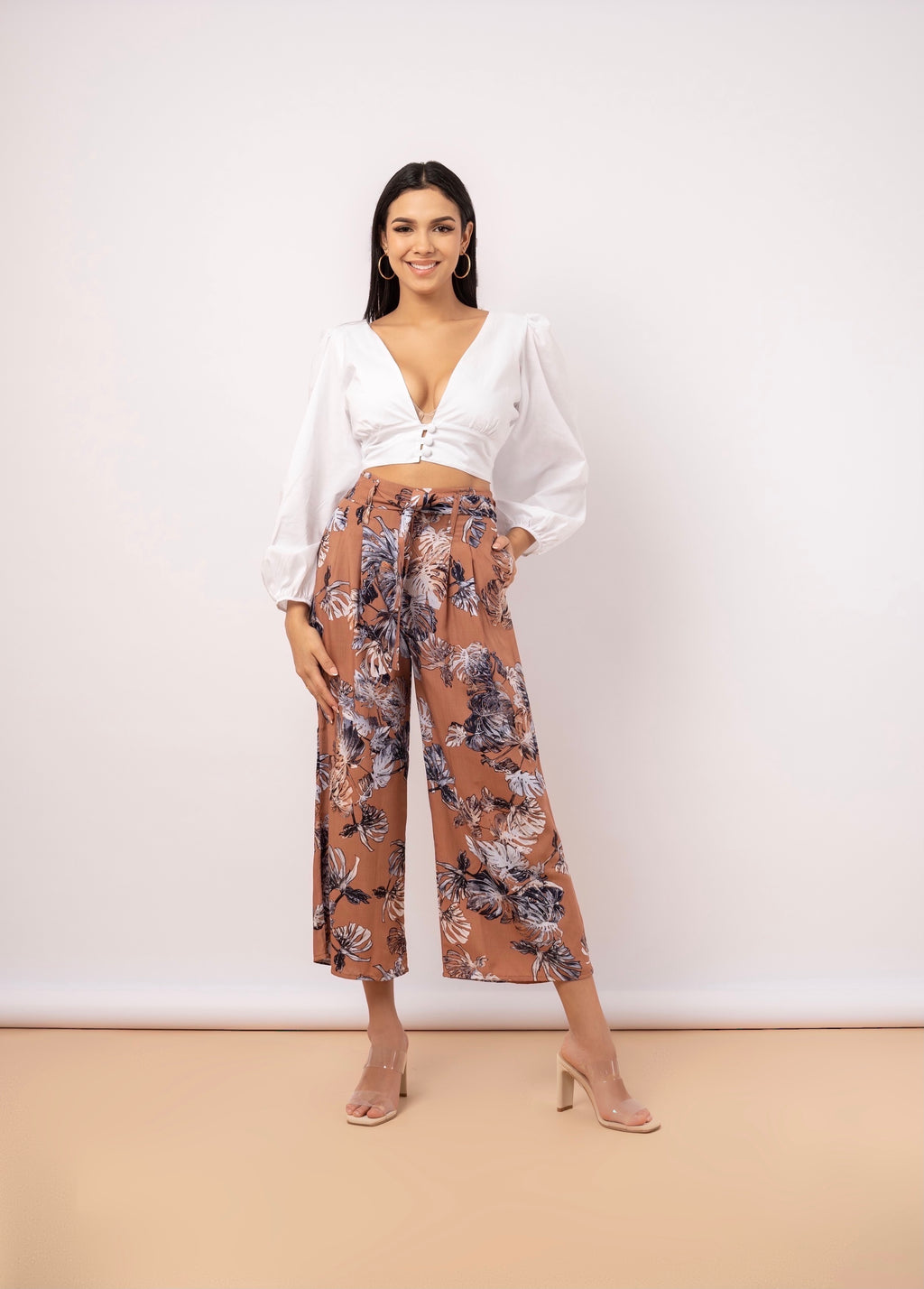 Blusa Camille -Blanco